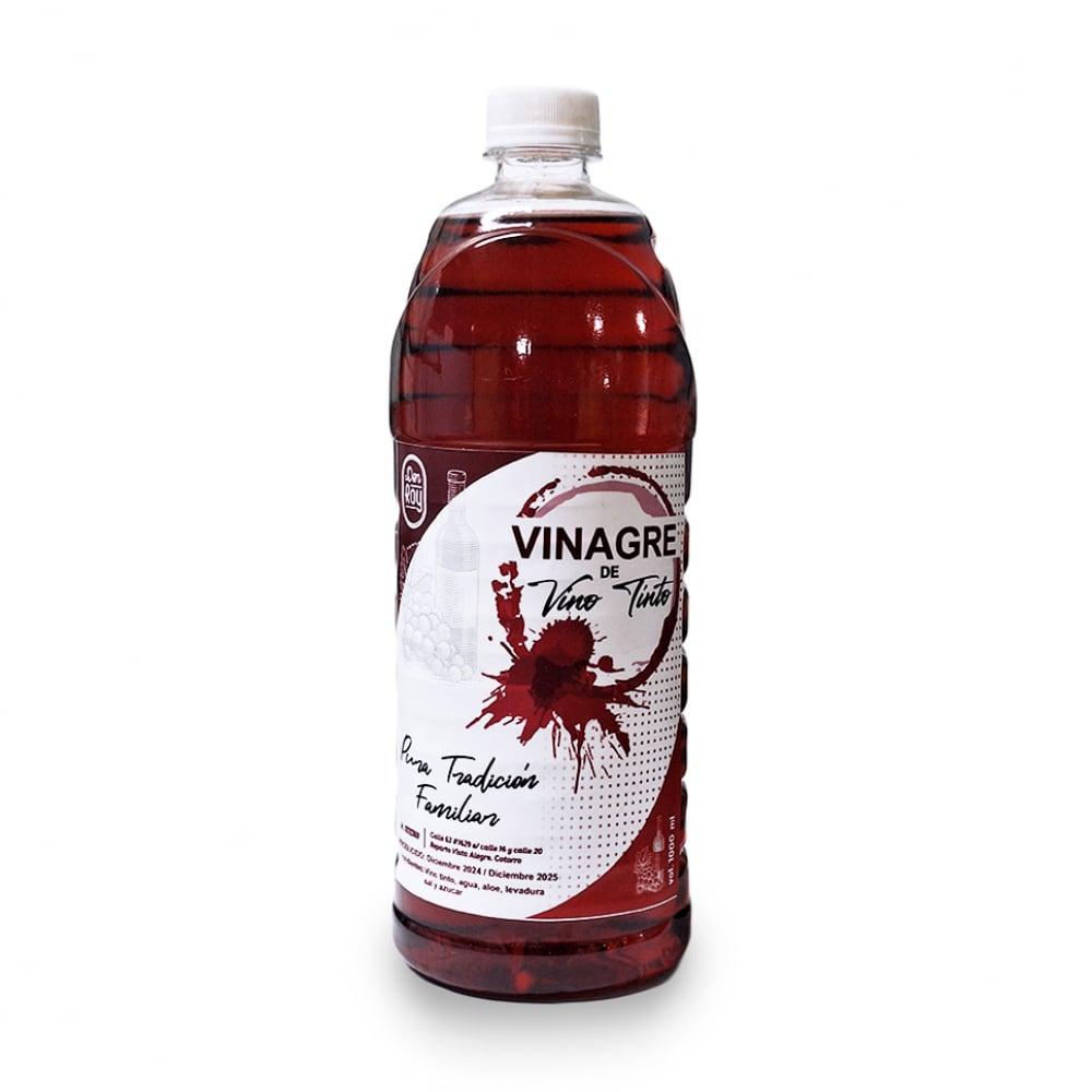 Vinagre de vino tinto Don Roy (1 L) - Imagen 1