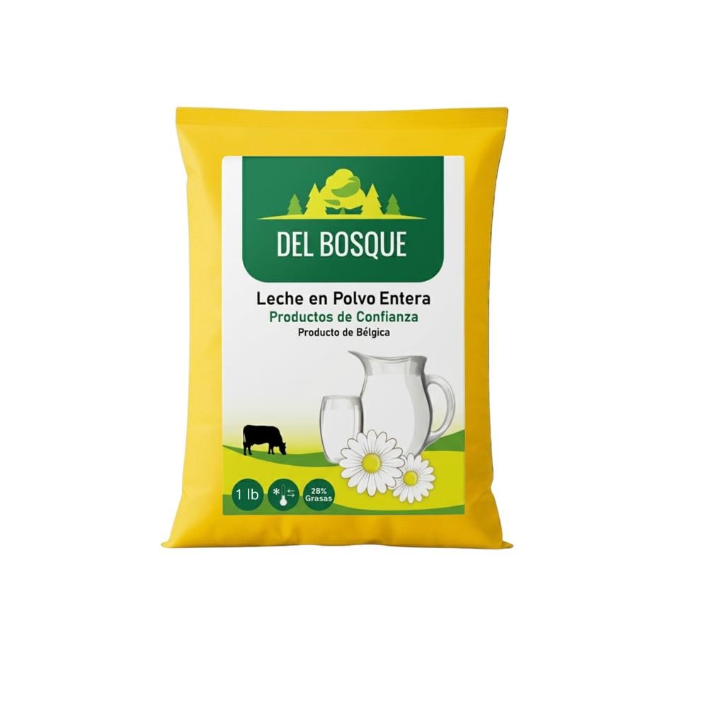 Leche en polvo entera Del Bosque (453 g / 1 lb) - Imagen 1