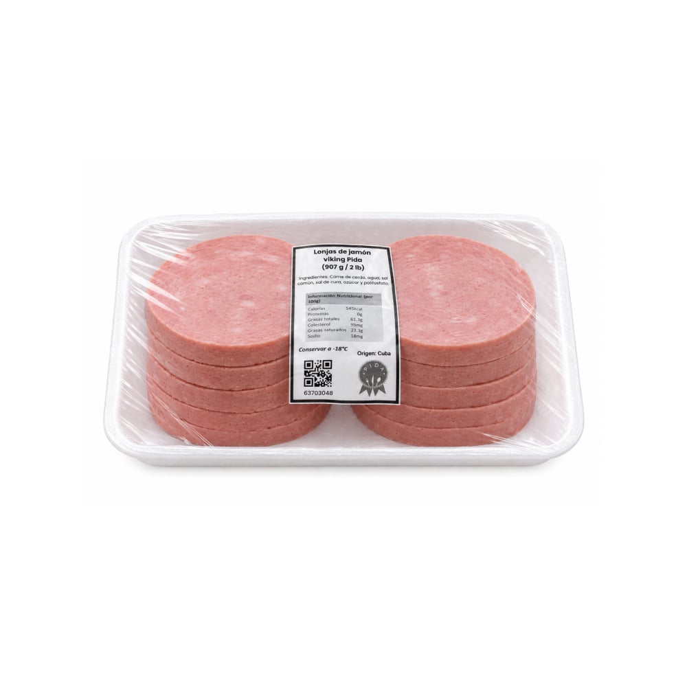 Lonjas de jamón viking Pida (907 g / 2 lb) - Imagen 1