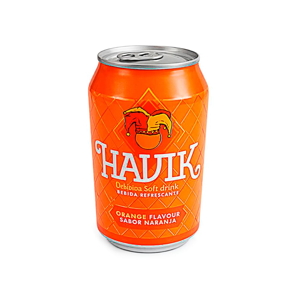 Refresco gaseado de naranja Havik (330 ml) - Imagen 1