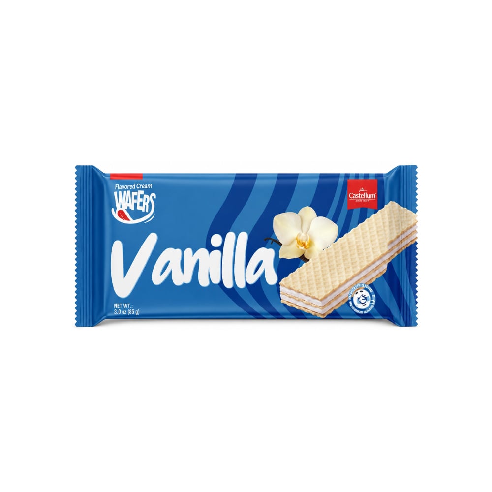 Sorbeto de vainilla con crema de vainilla Castellum (85 g / 3 oz) - Imagen 1