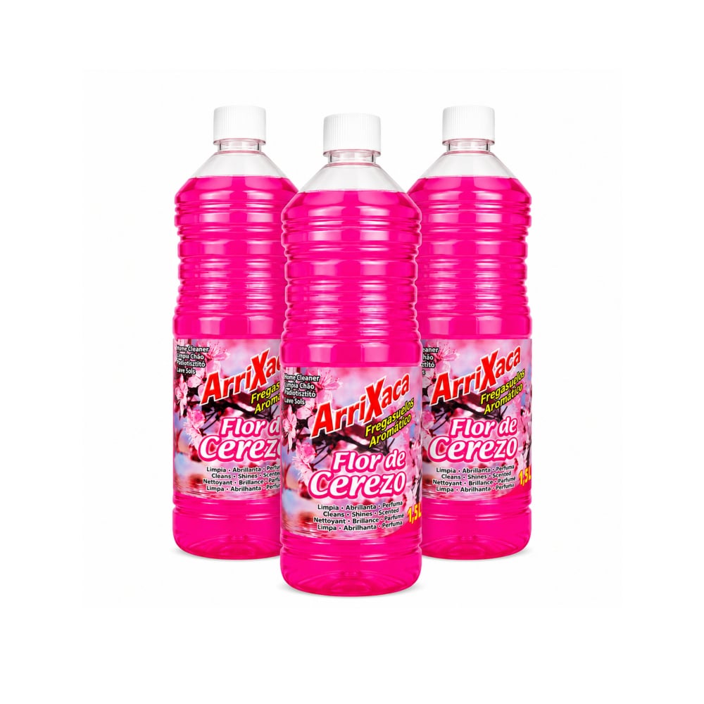 Friegasuelos aromático flor de cerezo Arrixaca (3 x 1.5 L) - Imagen 1