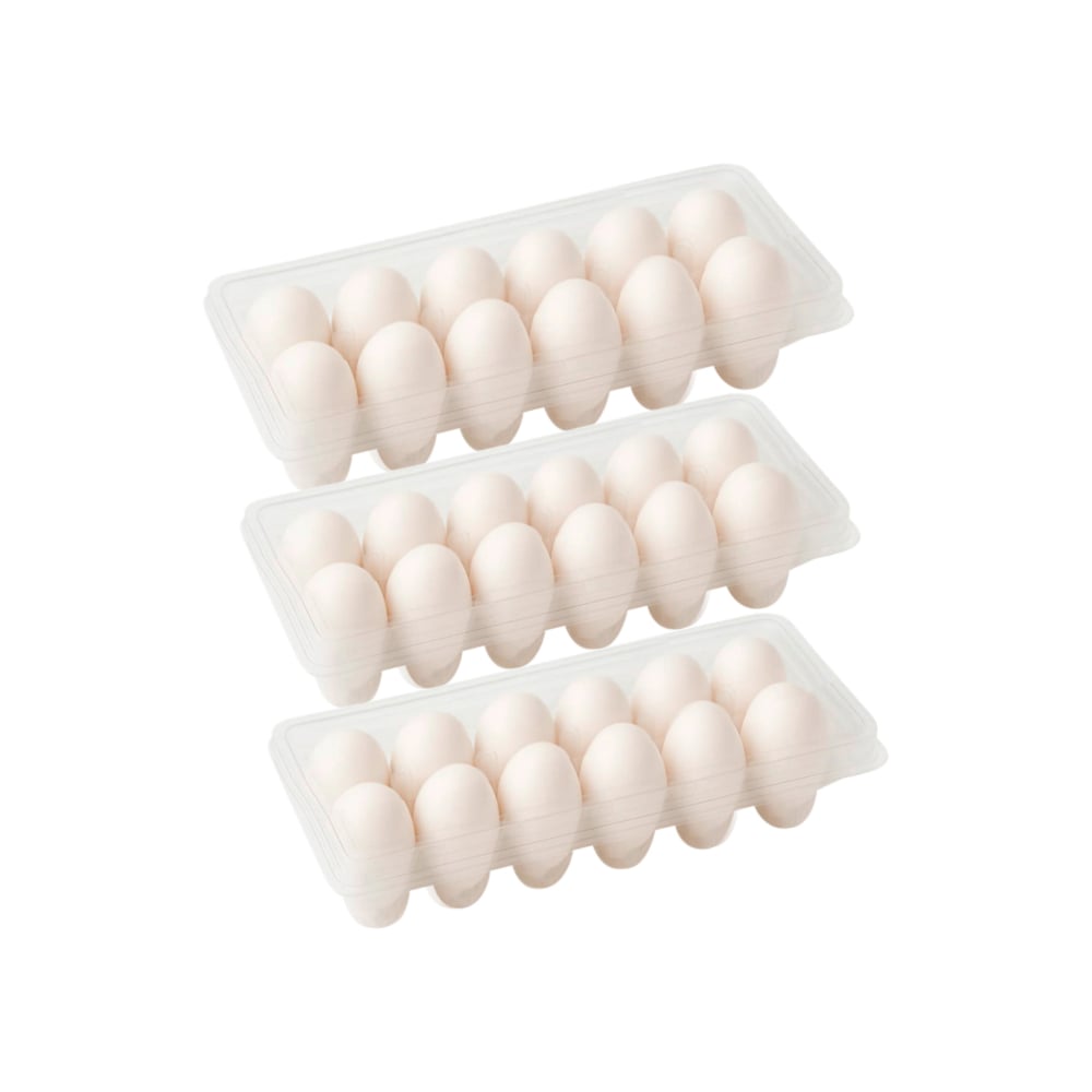Huevos blanco importado Yunque (3 x 12 U) - Imagen 1