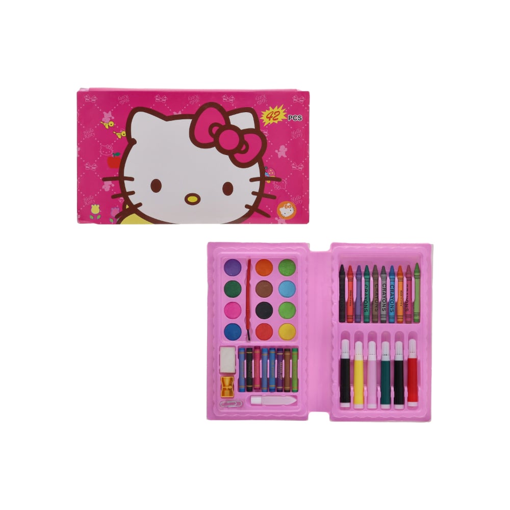 Set de arte de 42 piezas temática Hello Kitty D'melem - Imagen 1