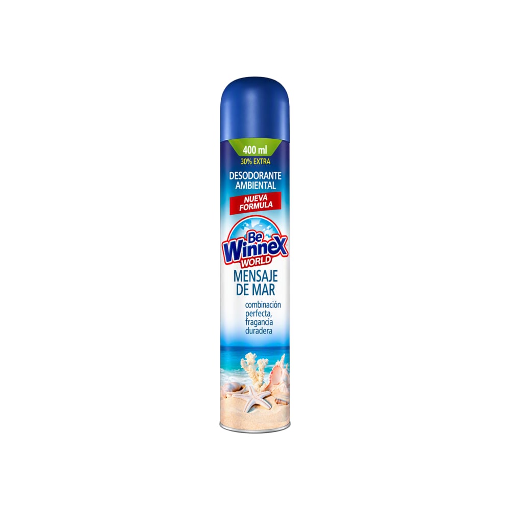 Desodorante ambiental Mensaje de Mar Be Winnex World (400 ml) - Imagen 1