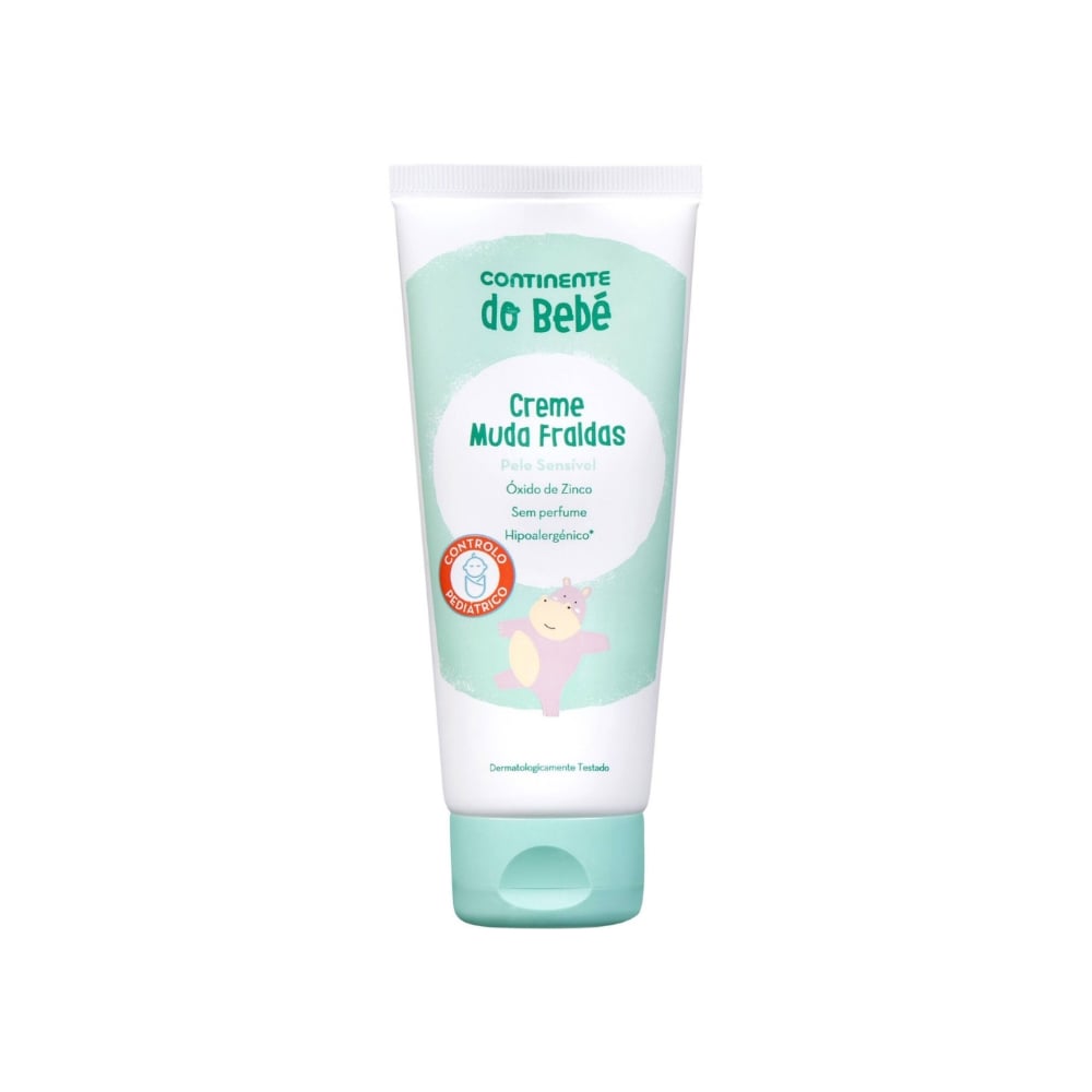 Crema para la dermatitis del pañal Continente do Bebé (100 ml / 3.38 fl oz) - Imagen 1