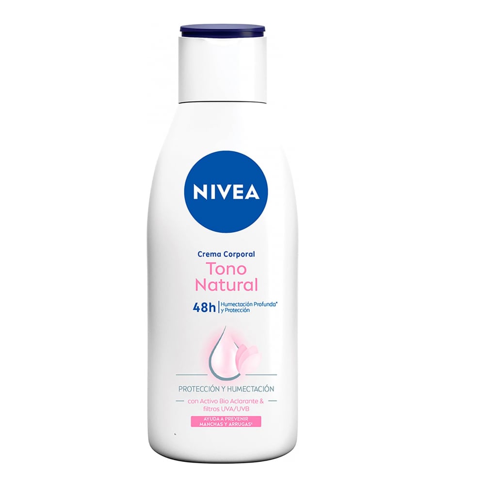 Crema corporal tono natural Nivea (220 ml) - Imagen 1