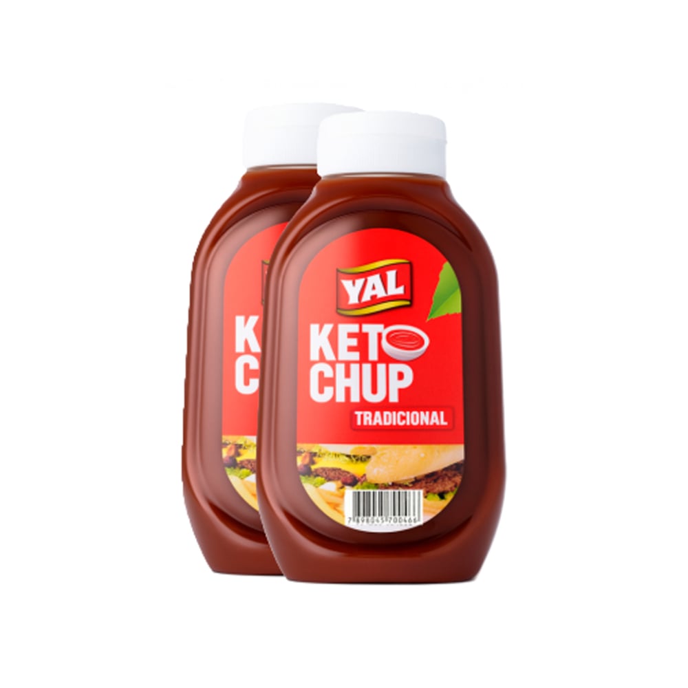 Ketchup tradicional Val (2 x 400 g / 14.11 oz) - Imagen 1