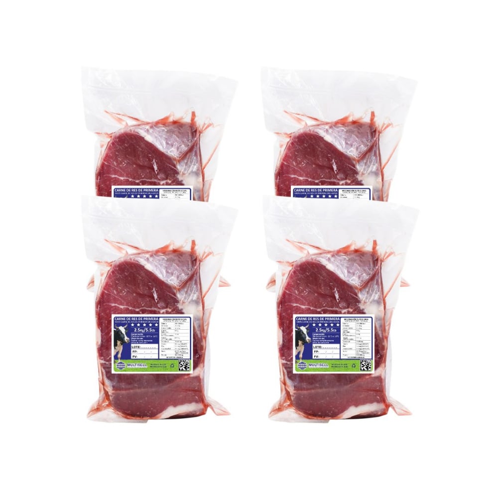 Carne de res de primera Multisell (4 X 2.50 kg / 5.5 Lb) - Imagen 1