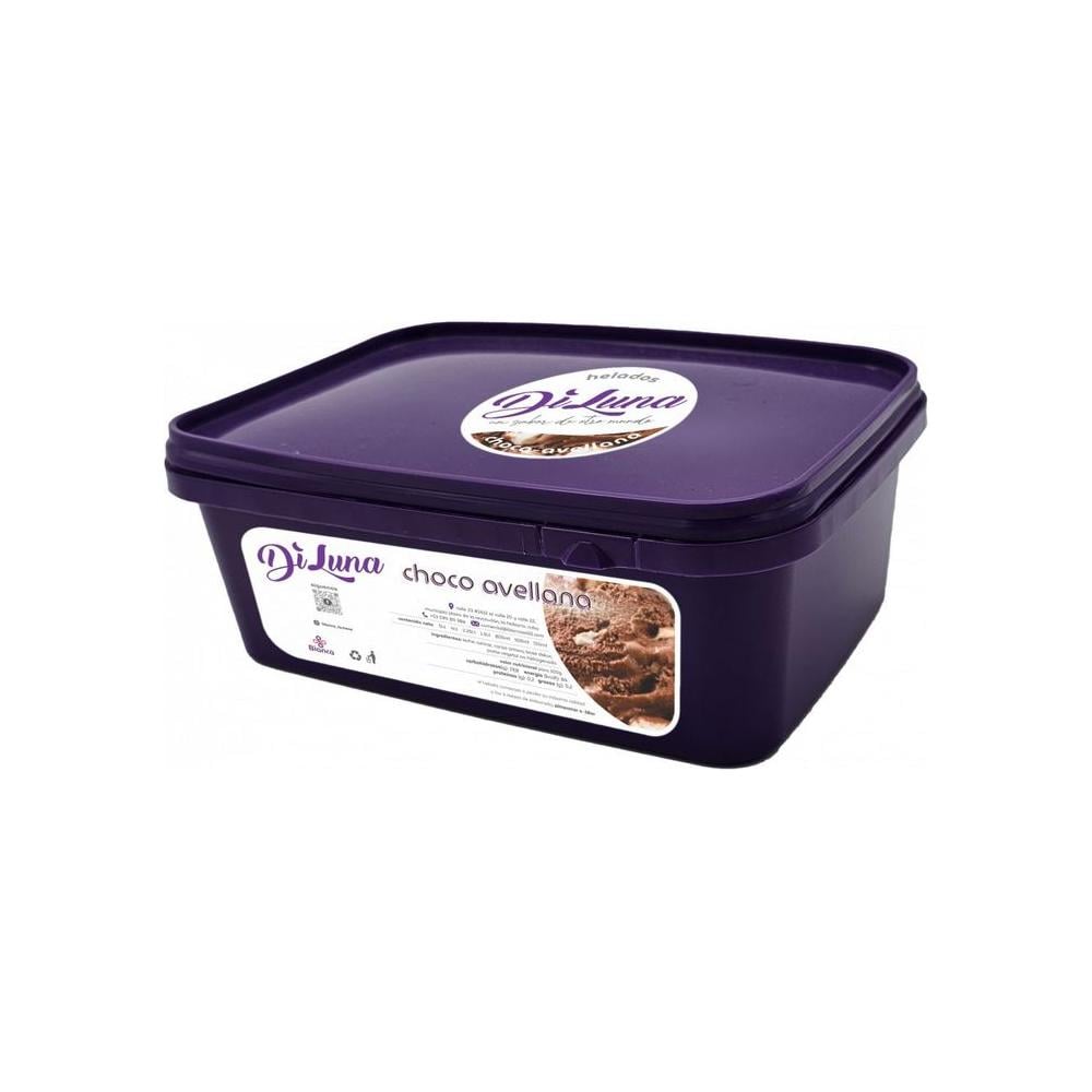 Helado sabor choco avellana DiLuna (800 ml) - Imagen 1