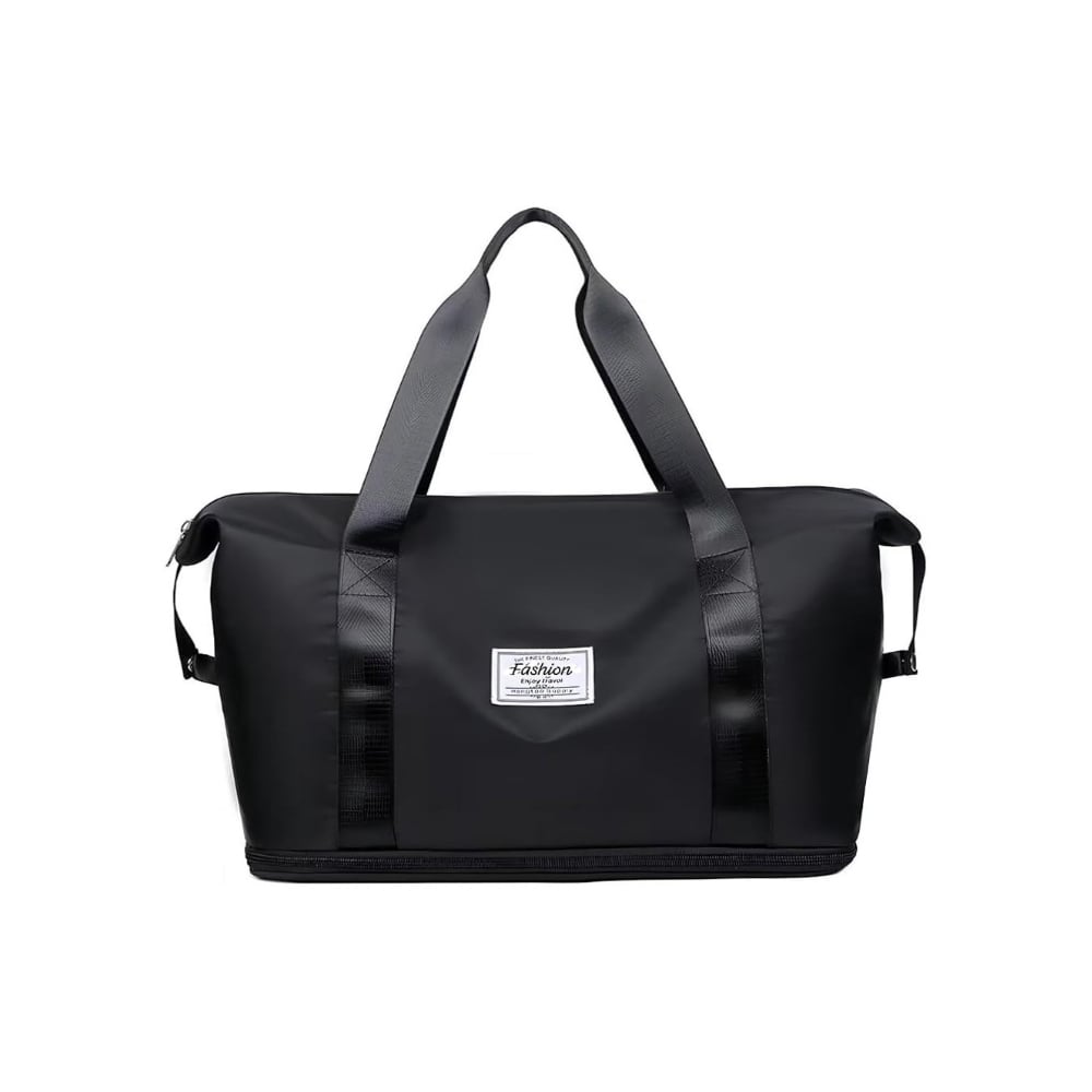 Bolso expandible color negro Fashion - Imagen 1