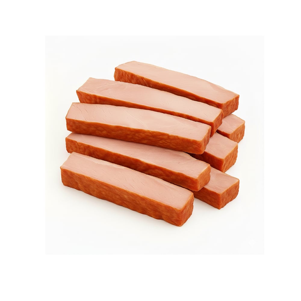 Costillas de cerdo ahumadas estilo bacón Cuba Embutidos (907 g / 2 lb) - Imagen 1