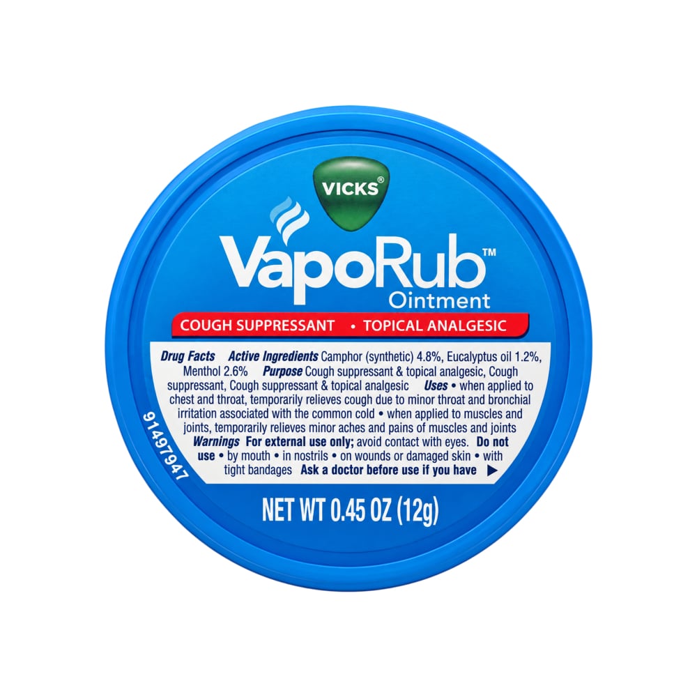 VapoRub ungüento Vicks (12 g) - Imagen 1