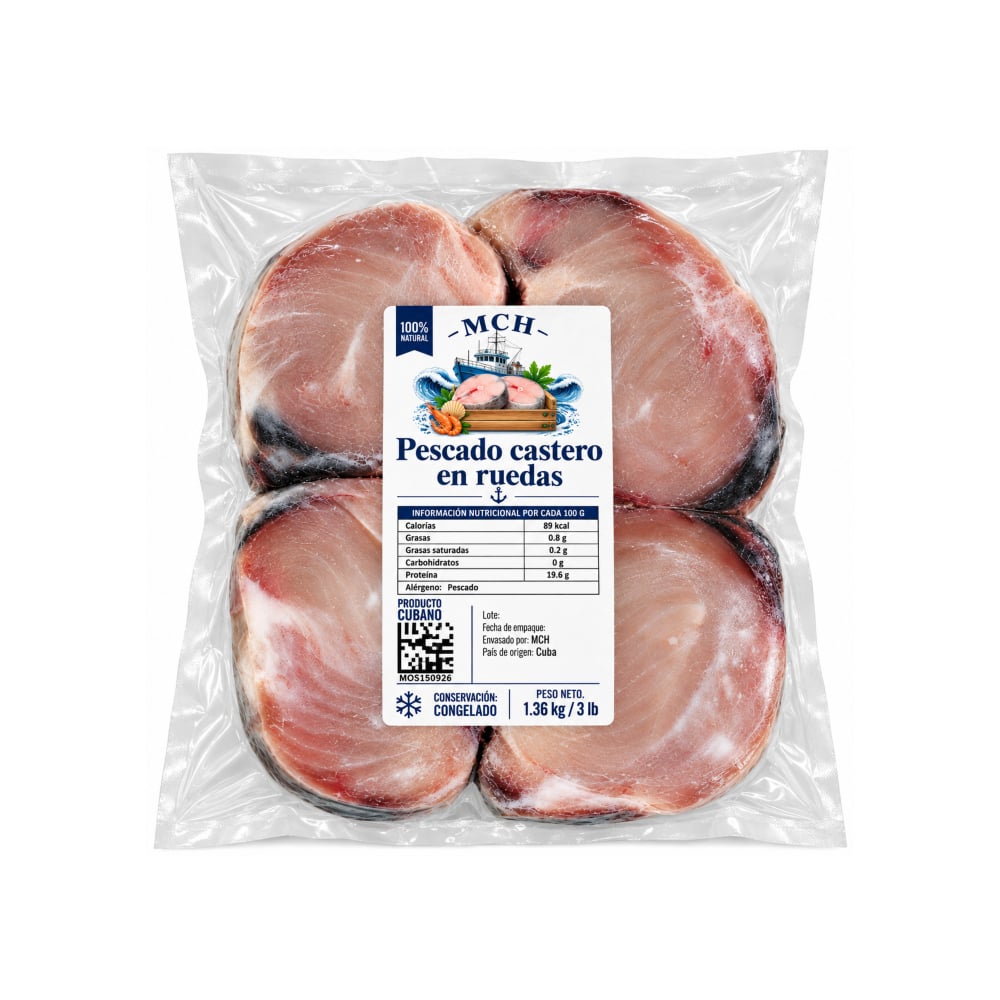 Pescado castero en ruedas MCH (1.36 kg / 3 lb) - Imagen 1