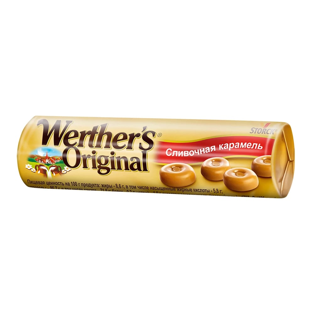Caramelos de mantequilla y nata Werther´S Original (50 g / 1.76 oz) - Imagen 1