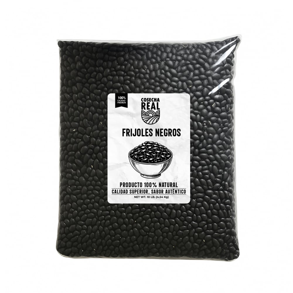 Frijoles negros Cosecha Real (4.54 kg / 10 lb) - Imagen 1
