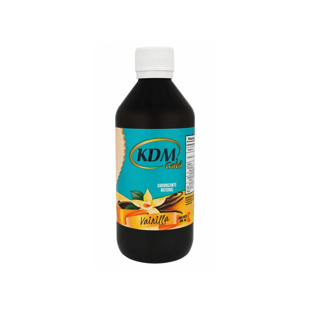 Saborizante natural vainilla KDM Gold (250 ml) - Imagen 1