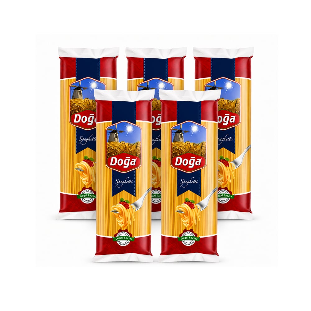 Espaguetis Doga (5 x 500 g / 1.1 lb) - Imagen 1
