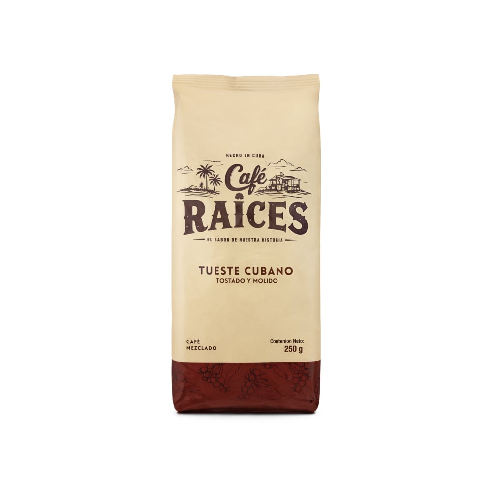 Café tostado y molido Raices (250 g / 8.8 oz) - Imagen 1