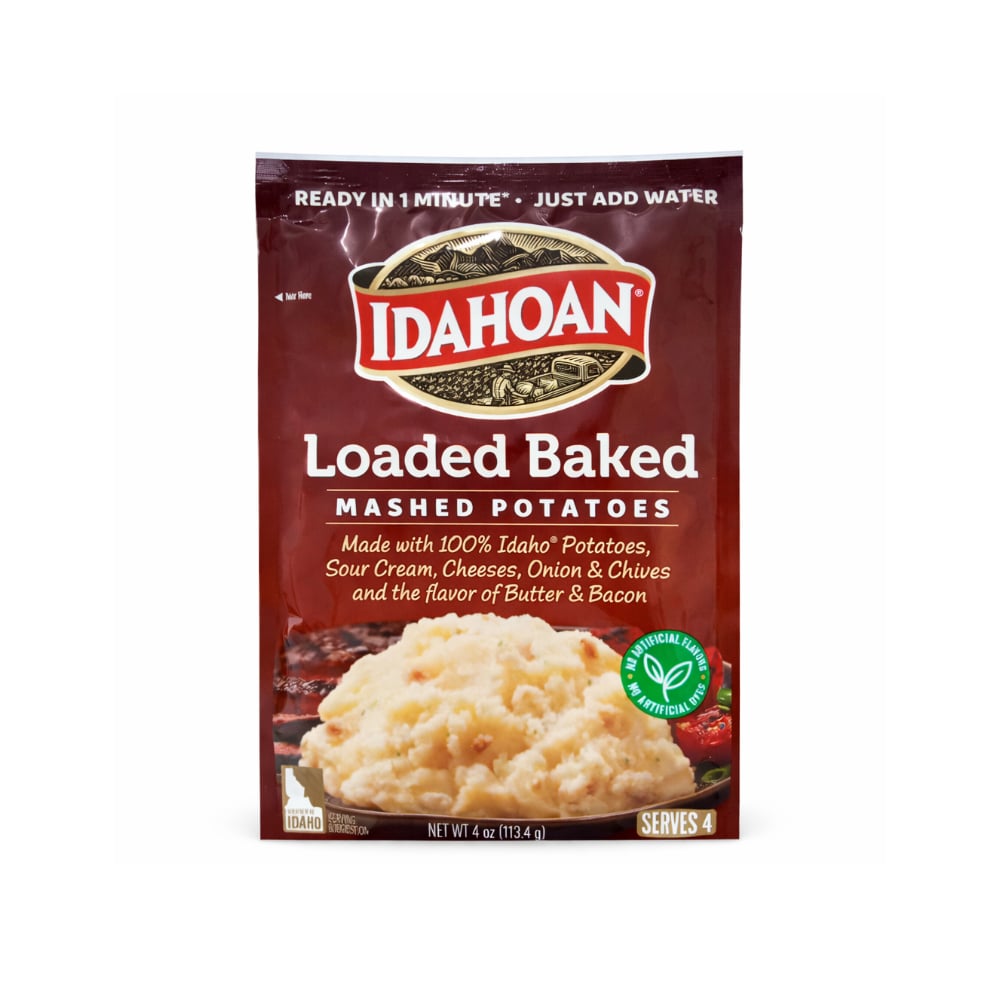 Puré de papas sabor papa asada Idahoan (113.4 g / 4 oz) - Imagen 1