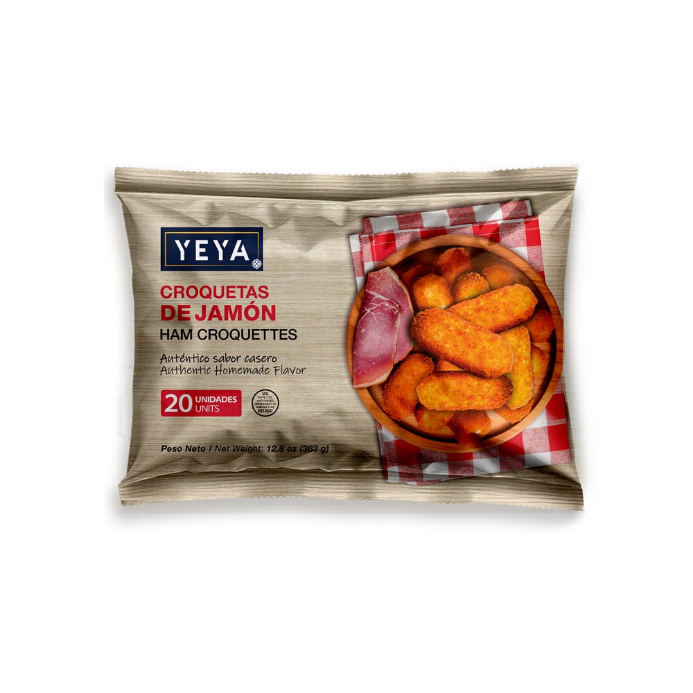 Croquetas de jamón YEYA (363 g / 12.8 oz) - Imagen 1