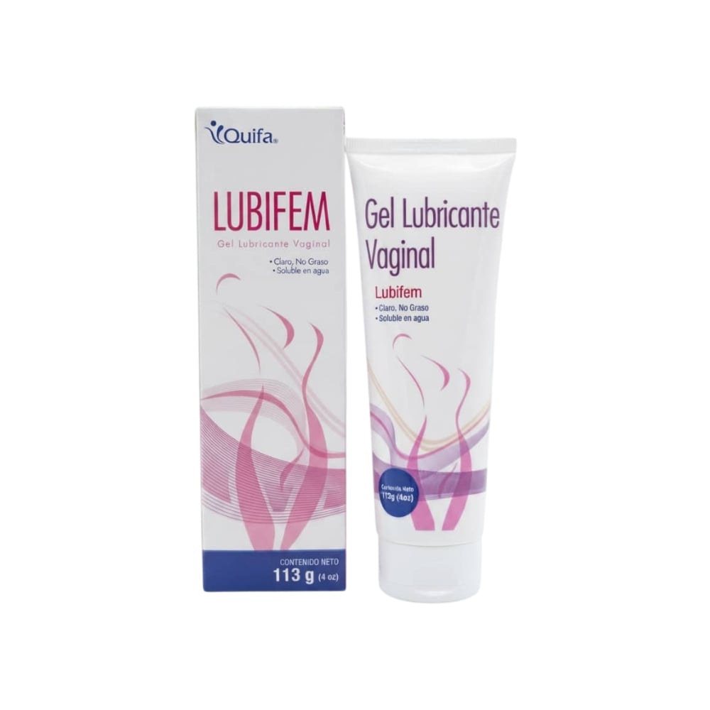 Gel lubricante vaginal Lubifem Quifa (113 g / 4 oz) - Imagen 1