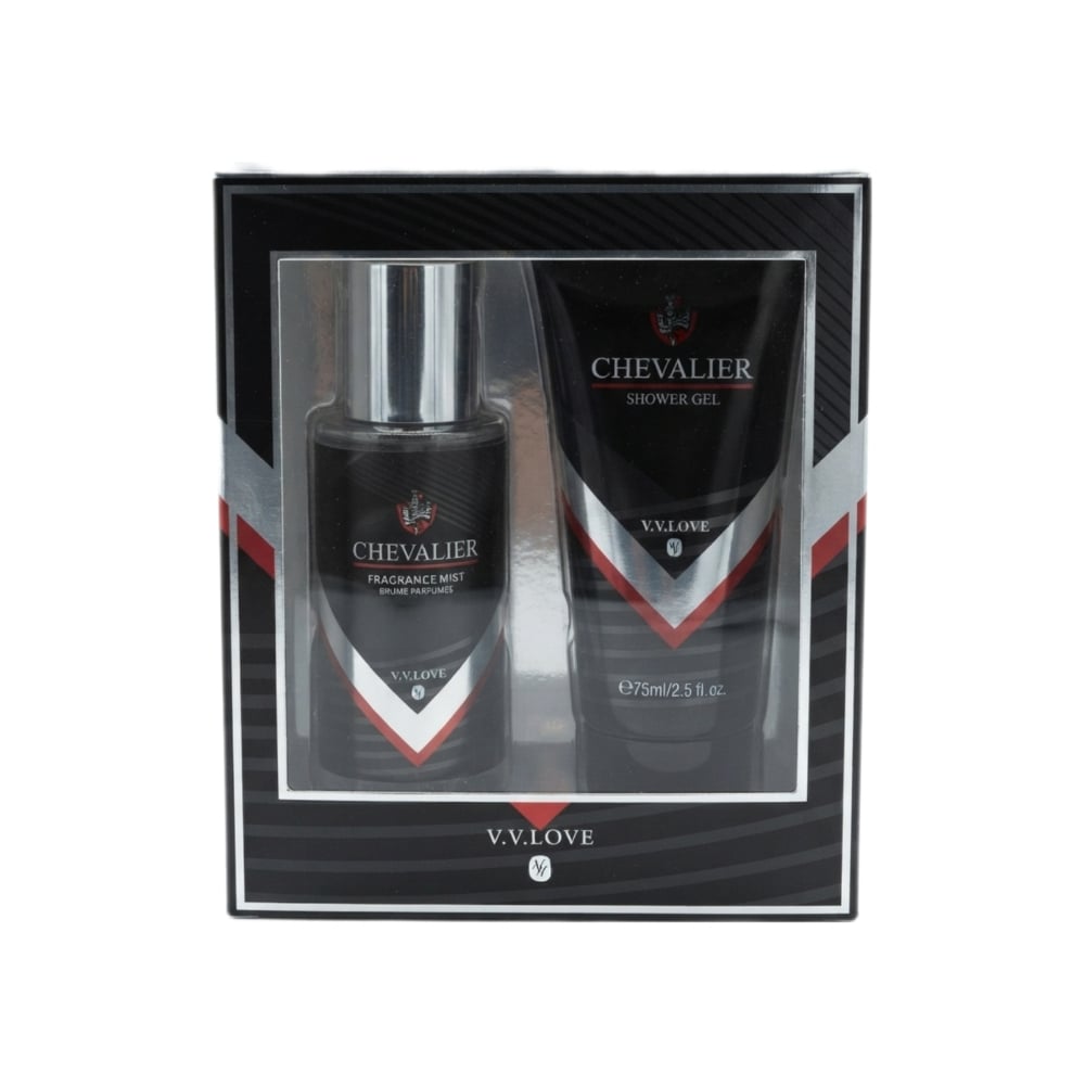 Kit de perfume y gel de ducha para hombre Chevalier V.V.Love - Imagen 1