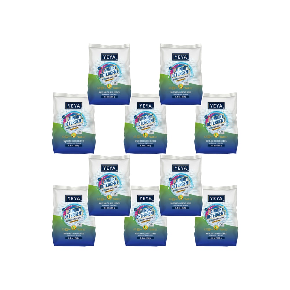 Detergente en polvo con aroma a limón YEYA (10  x 250 g / 8.8 oz) - Imagen 1