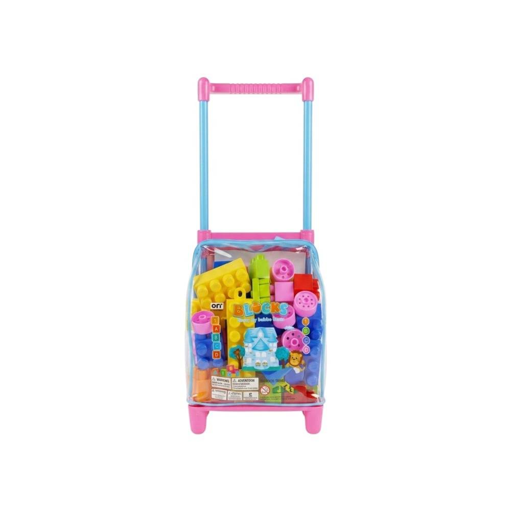 Mochila con juego didáctico de bloques de construcción armables SAV - Imagen 1