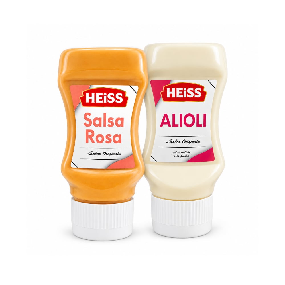 Mayonesa + salsa rosa Heiss - Imagen 1