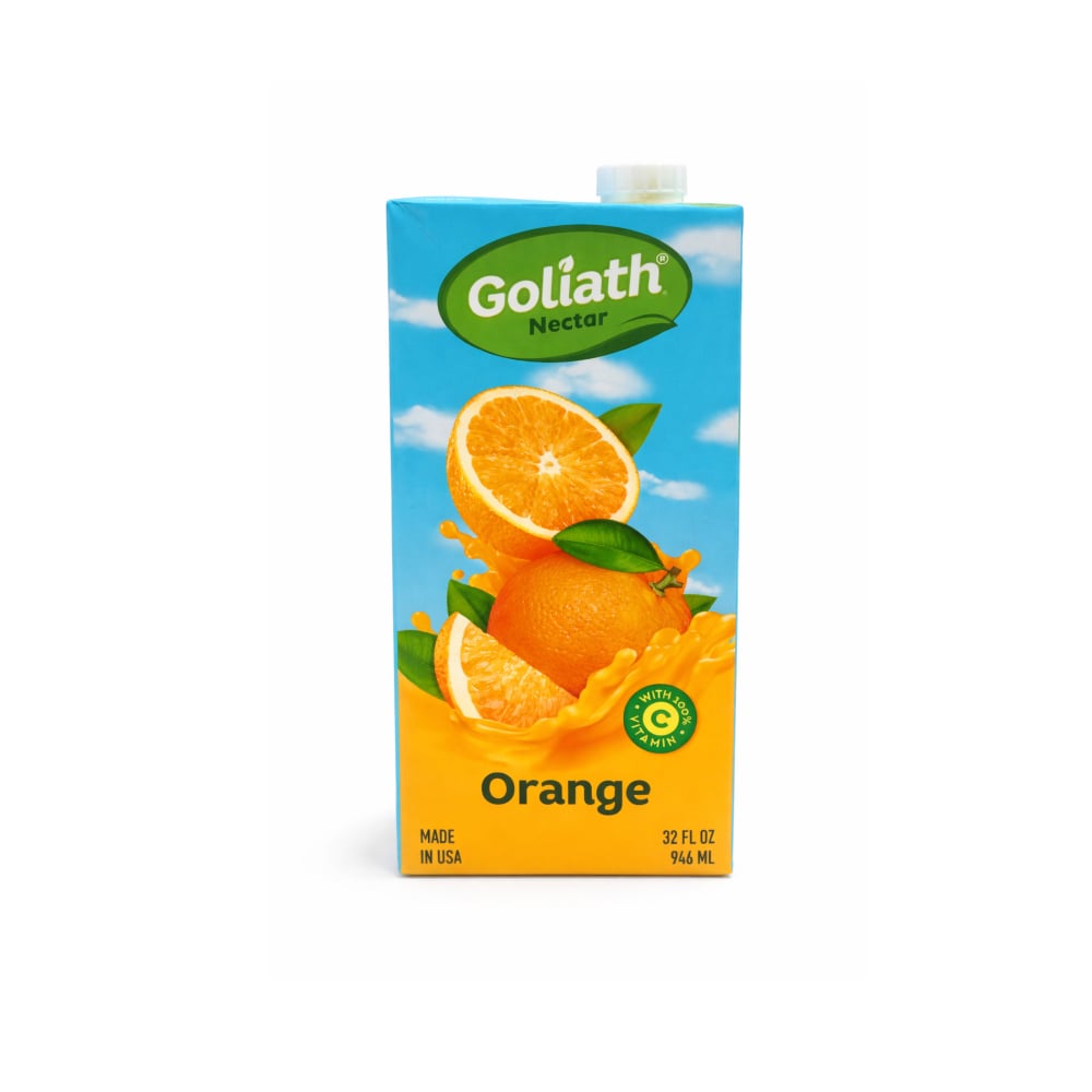Néctar sabor naranja Goliath (946 ml / 32 fl oz) - Imagen 1