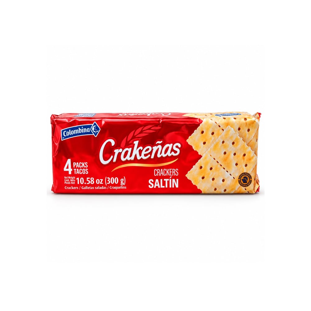 Galletas saladas Crakeñas (300 g / 10.58 oz) - Imagen 1
