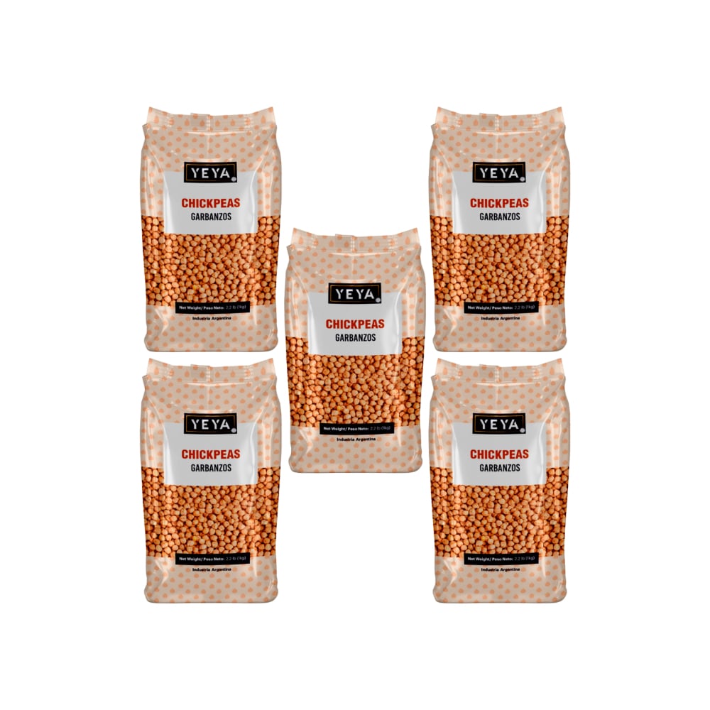 Garbanzos Yeya (5 x 1 kg / 2.2 lb) - Imagen 1