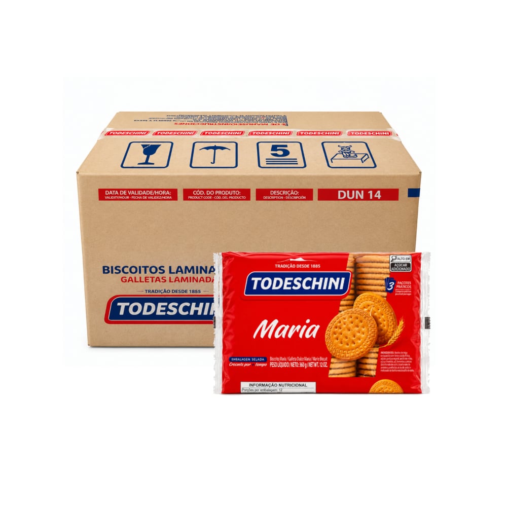 Galletas María Todeschini (20 x 360 g / 12.7 oz) - Imagen 1