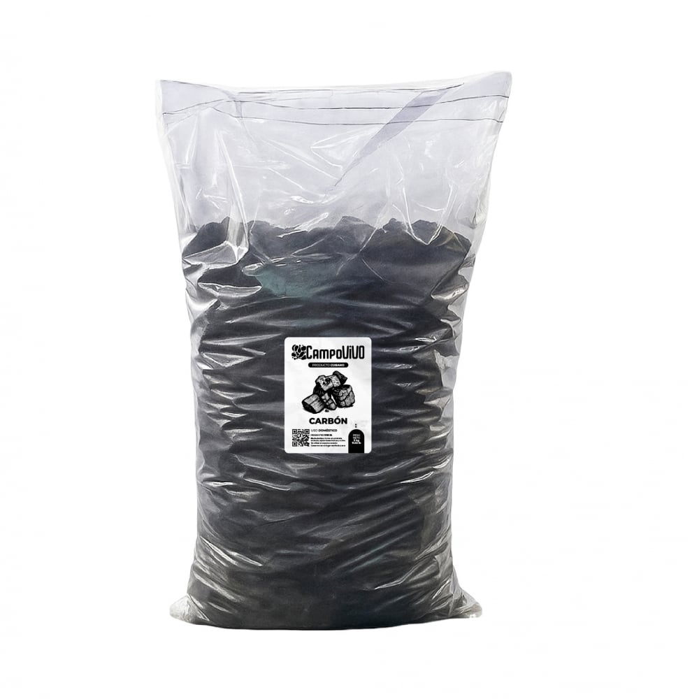 Carbón vegetal Campo Vivo (5 kg / 11.02 lb) - Imagen 1