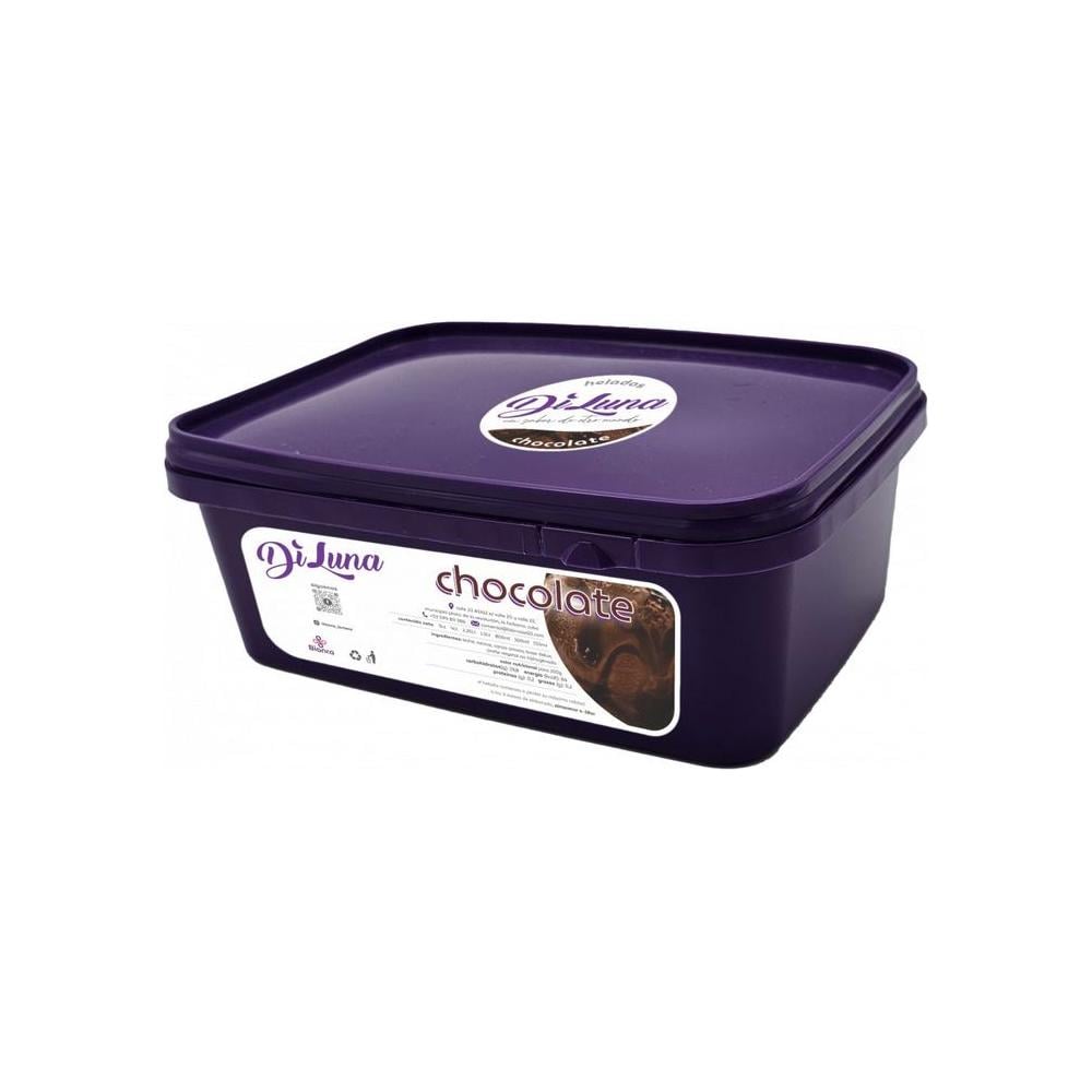 Helado sabor chocolate DiLuna (800 ml) - Imagen 1