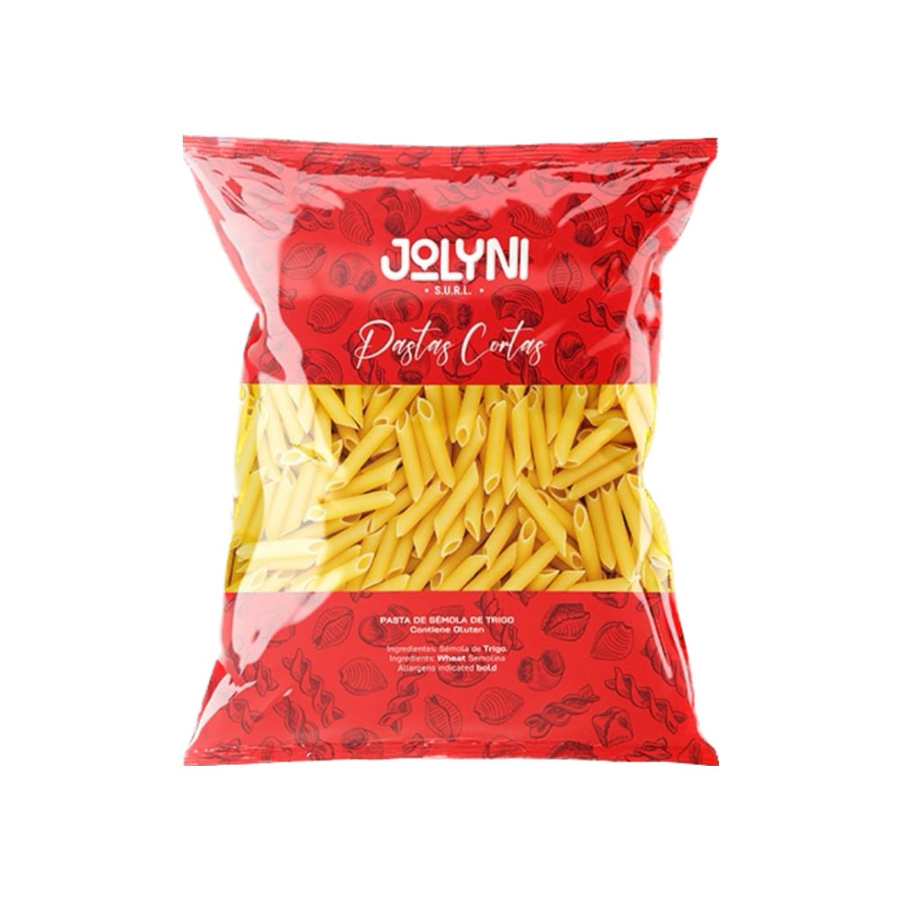 Pastas cortas - Penne Rigate Jolyni (400 g / 14.11 oz) - Imagen 1