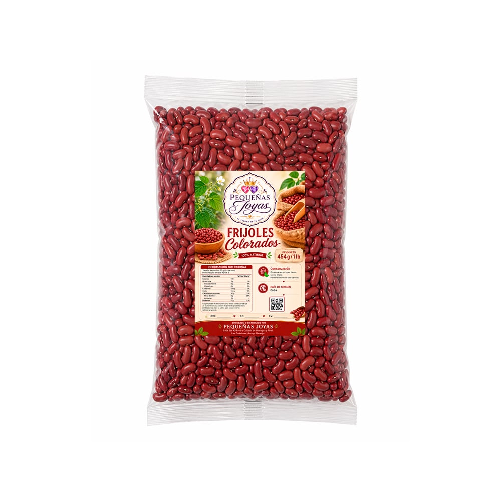 Frijoles colorados Pequeñas Joyas (454 g / 1 lb) - Imagen 1