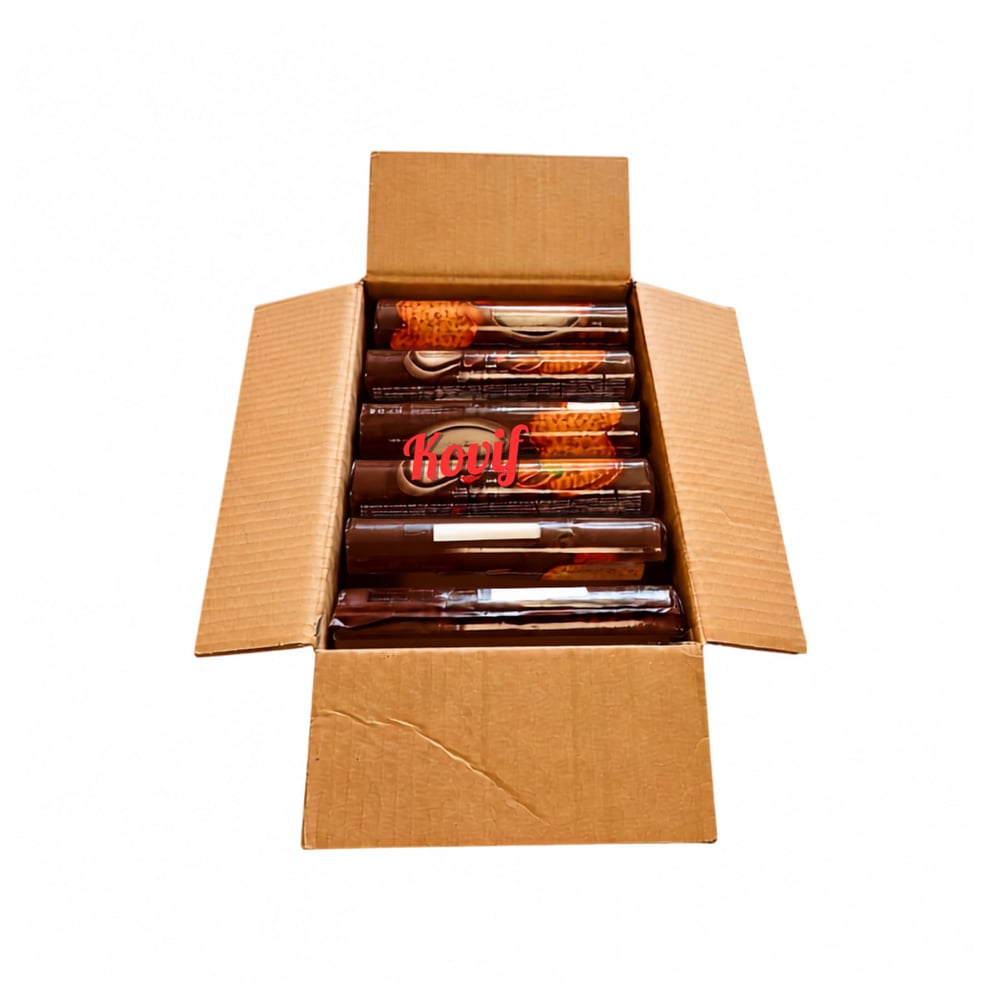 Galleta sándwich de crema de cacao Keyf Golda (24 X 140 g / 4.94 oz) - Imagen 1