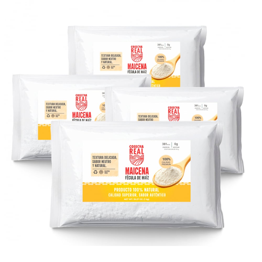 Maicena Cosecha Real (4 x 1 kg / 2.2 lb) - Imagen 1