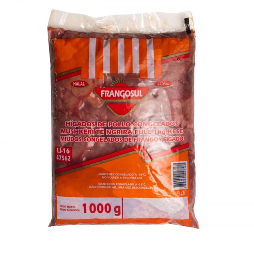 Hígado de pollo Frangosul (1 kg / 2.2 lb) - Imagen 1