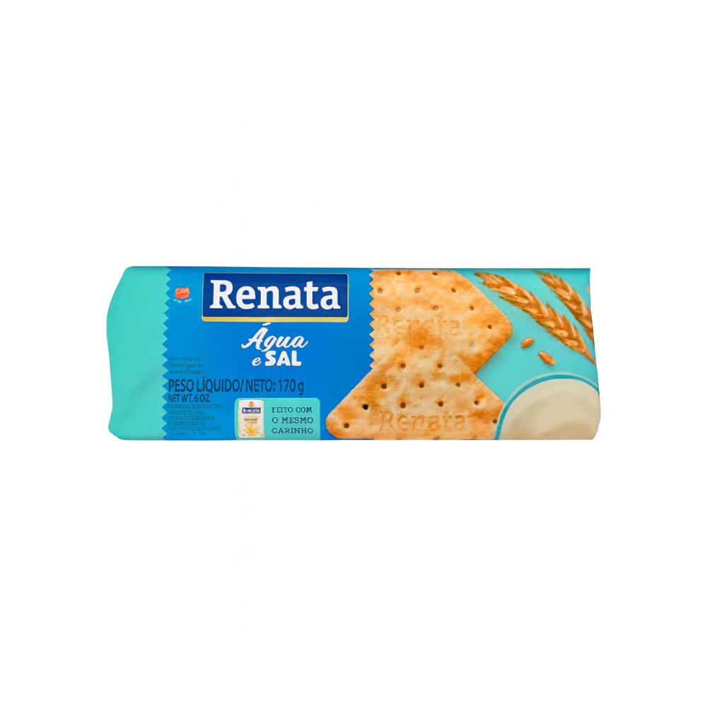 Galleta con agua y sal Renata (170 g / 6 oz) - Imagen 1