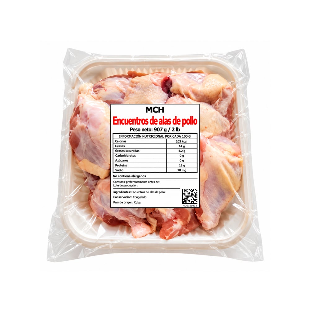 Encuentros de alas de pollo MCH (907 g / 2 lb) - Imagen 1