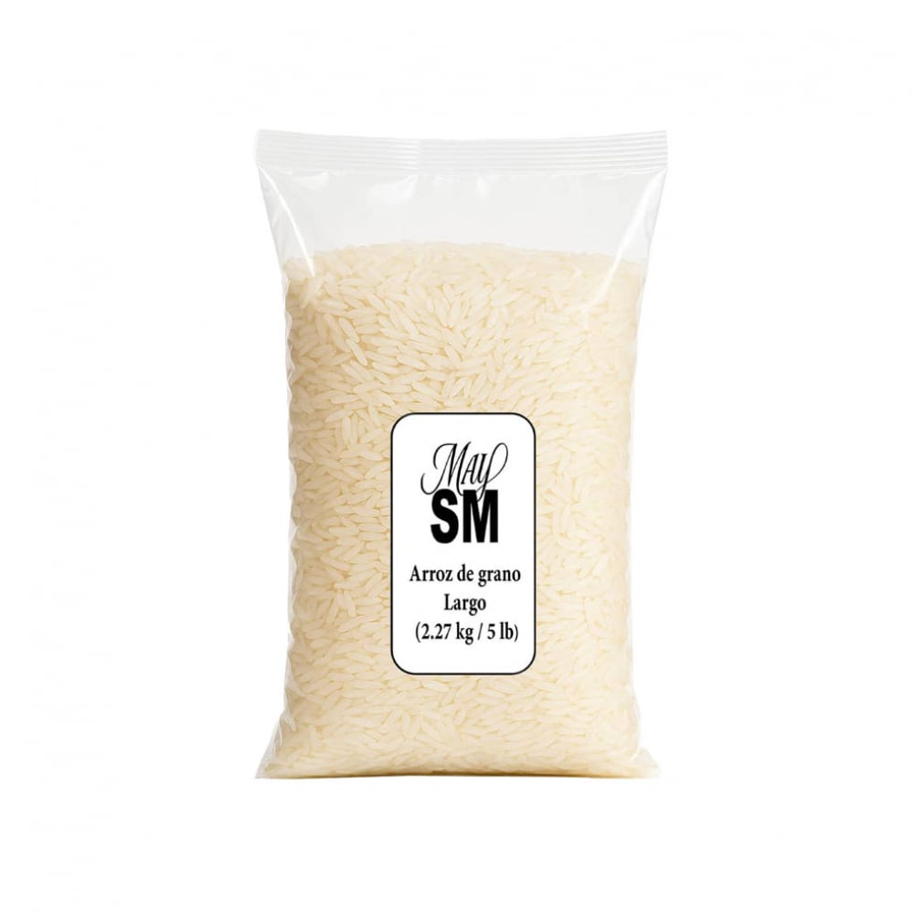 Arroz de grano largo May SM (2.27 kg / 5 lb) - Imagen 1