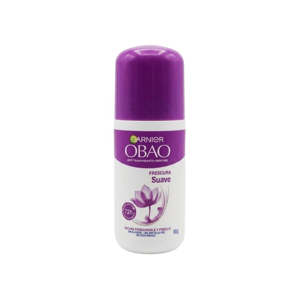 Desodorante antitranspirante para mujer Frescura Suave Garnier Obao (65 g / 2.29 oz) - Imagen 1