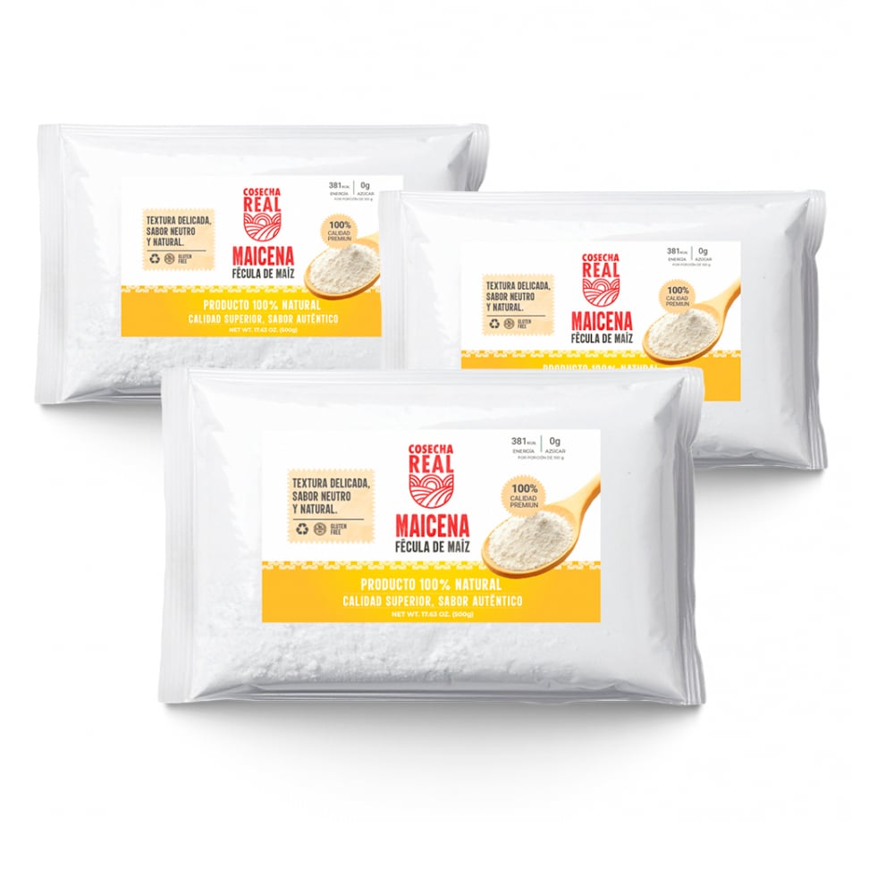 Maicena Cosecha Real (3 x 500 g / 1.1 lb) - Imagen 1