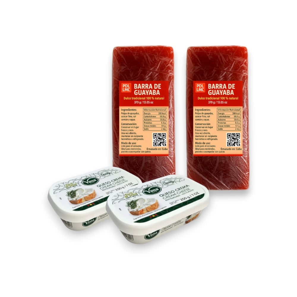 Barra de guayaba + Queso Crema - Imagen 1