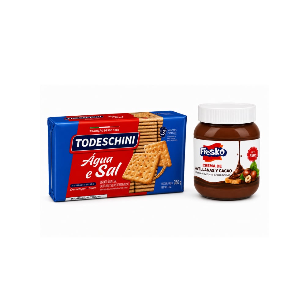 Combo mixto Galleta + nutella - Imagen 1