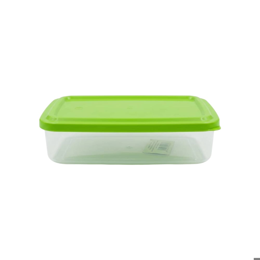 Fiambrera rectangular con tapa color verde 750 ml Casa y Menaje - Imagen 1
