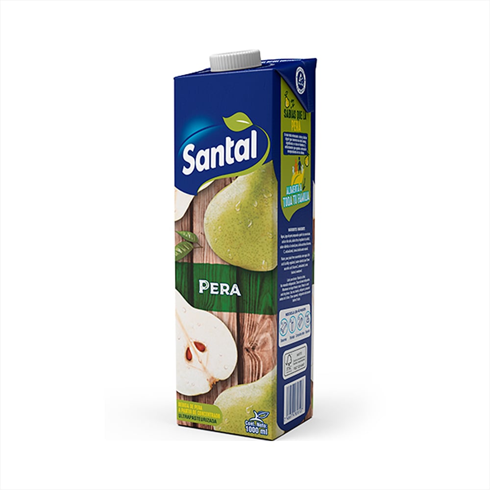 Néctar de pera Santal (1 L) - Imagen 1